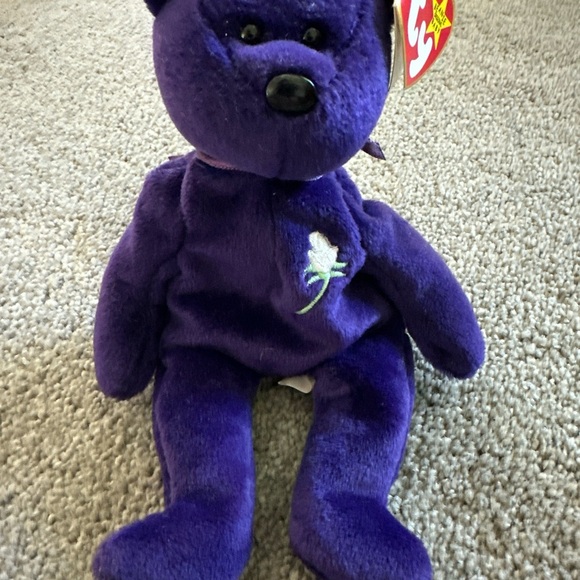 First Edition Princess Diana Ty Beanie Baby Bear. - Picture 5 of 6